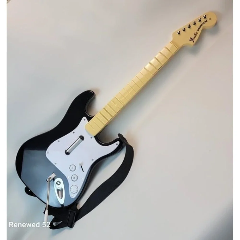 Rock Band Fender Stratocaster Wireless Guitar Controller Harmonix 19091